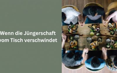 Wenn die J&uuml;ngerschaft vom Tisch verschwindet